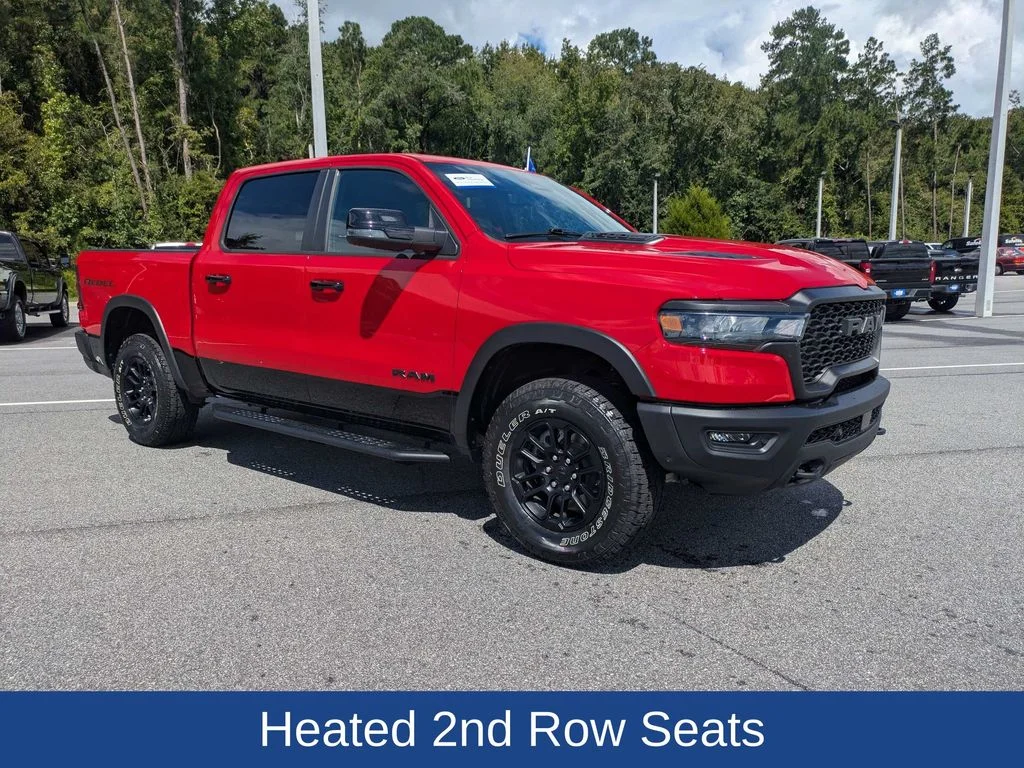 Certified Used 2025 Flame Red Clearcoat Ram Rebel image 2