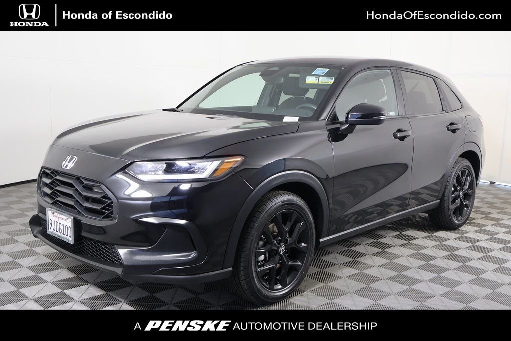 Certified Used 2024 Crystal Black Pearl Honda Sport image 1