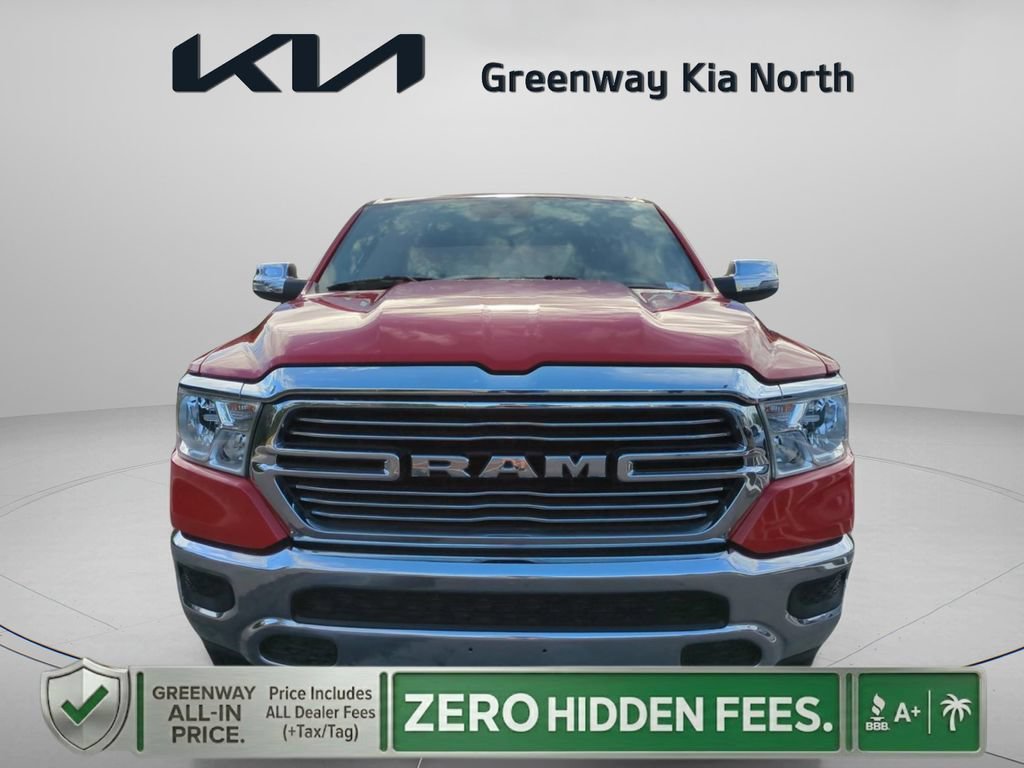 Used 2024 Flame Red Clearcoat Ram Laramie image 3