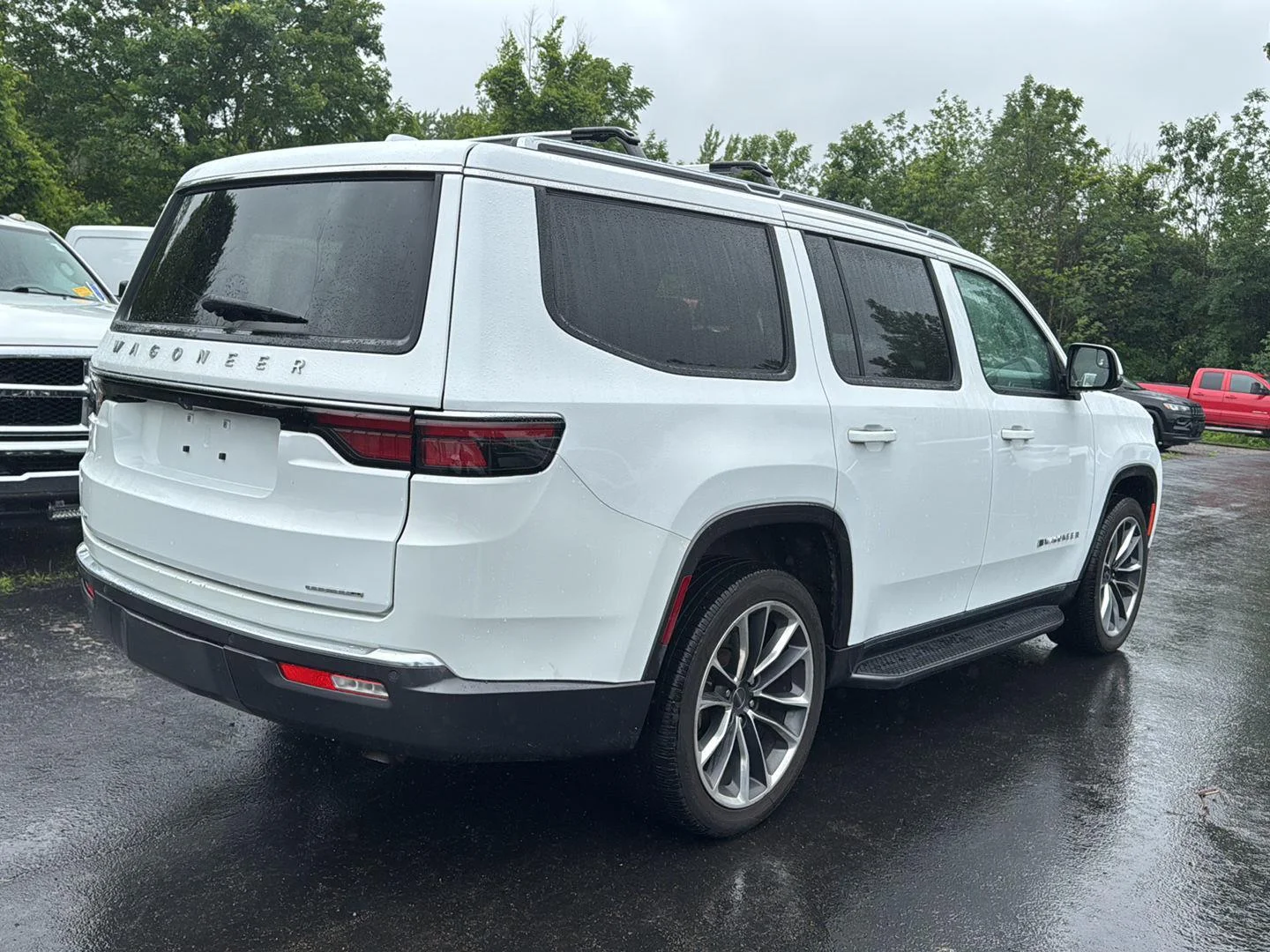 Used 2022 Bright White Clearcoat Jeep Series II image 7