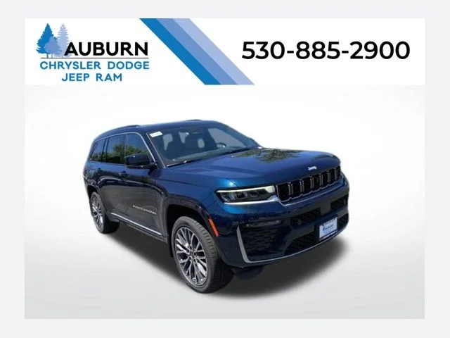 New 2026 Fathom Blue Pearl-Coat Exterior Paint Jeep Summit image 1