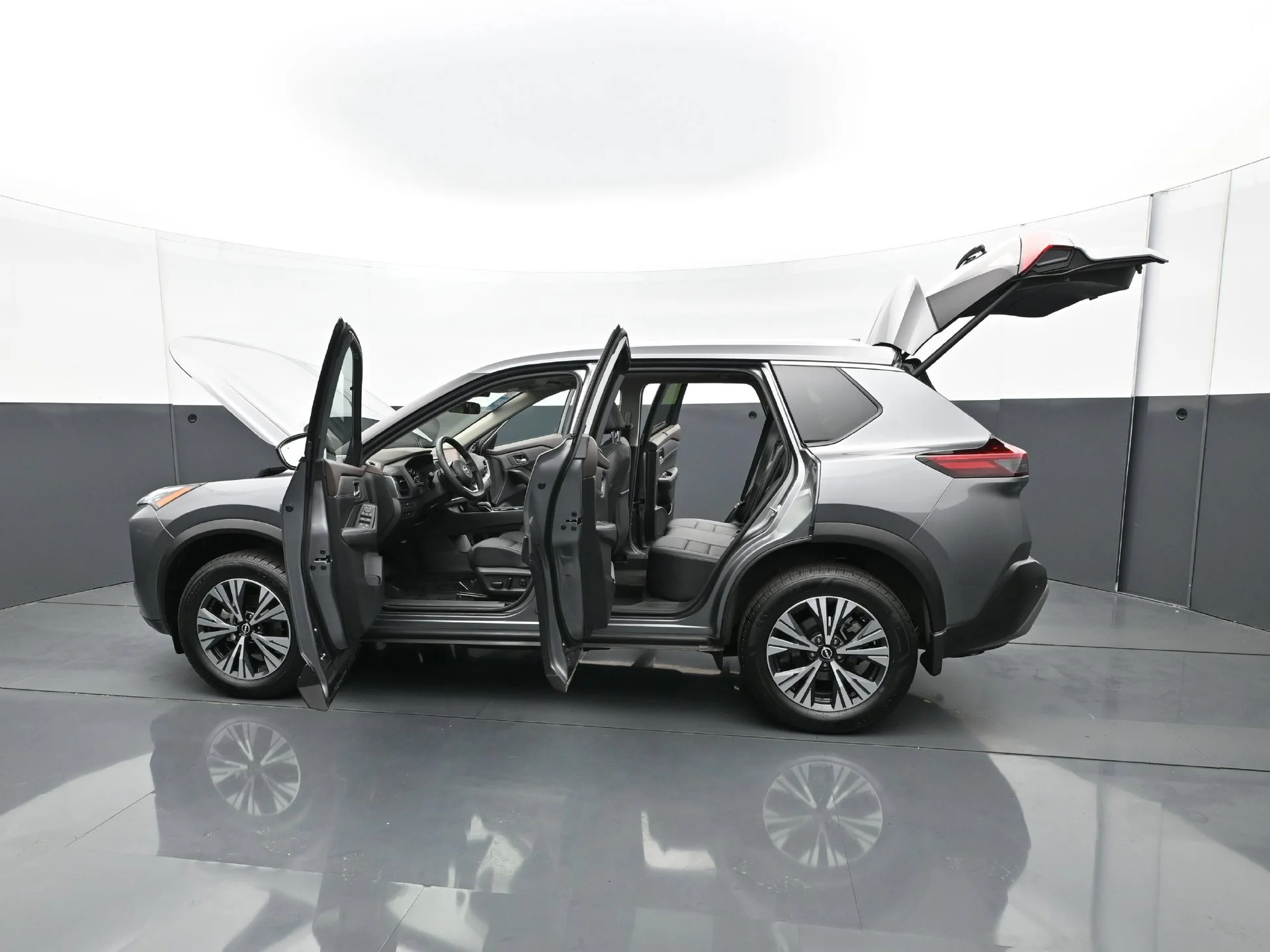 Used 2023 Gun Metallic Nissan SV image 35