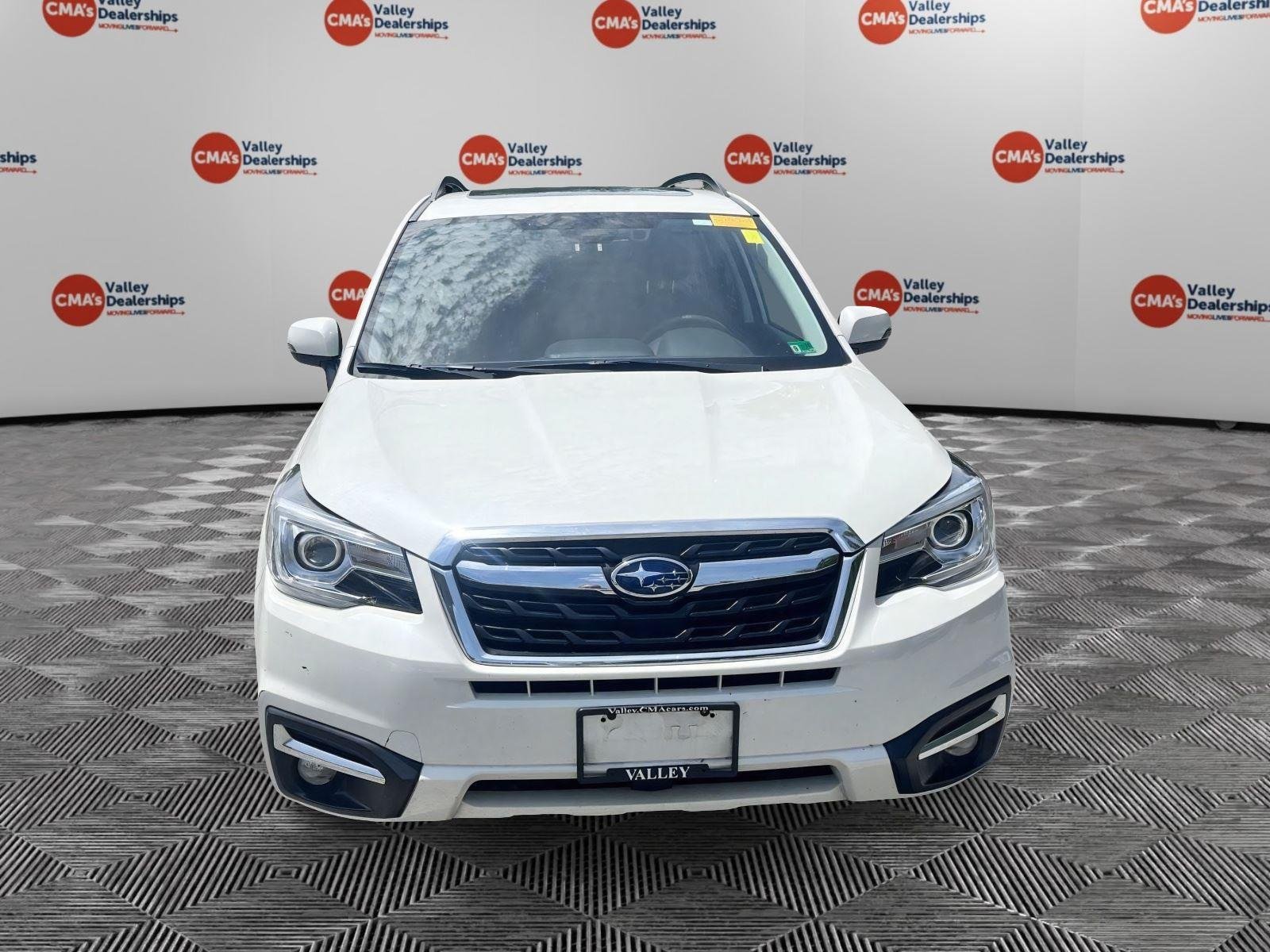 Used 2018 Crystal White Pearl Subaru Touring image 6
