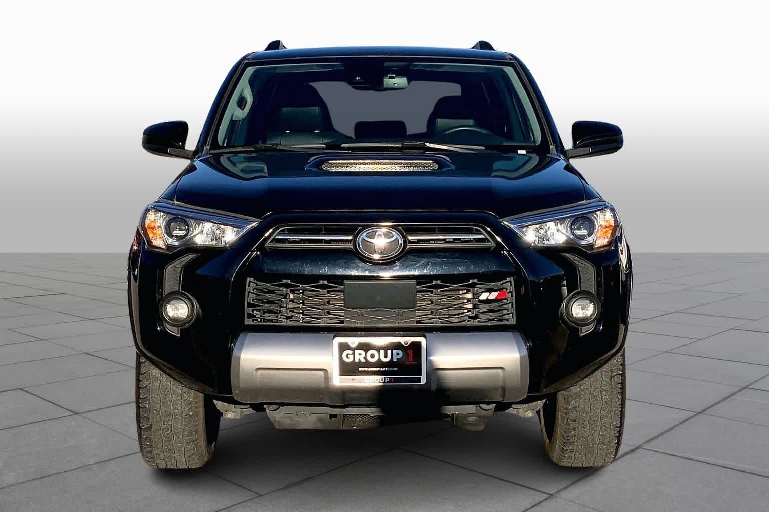 Used 2021 Midnight Black Metallic Toyota TRD Off Road image 4