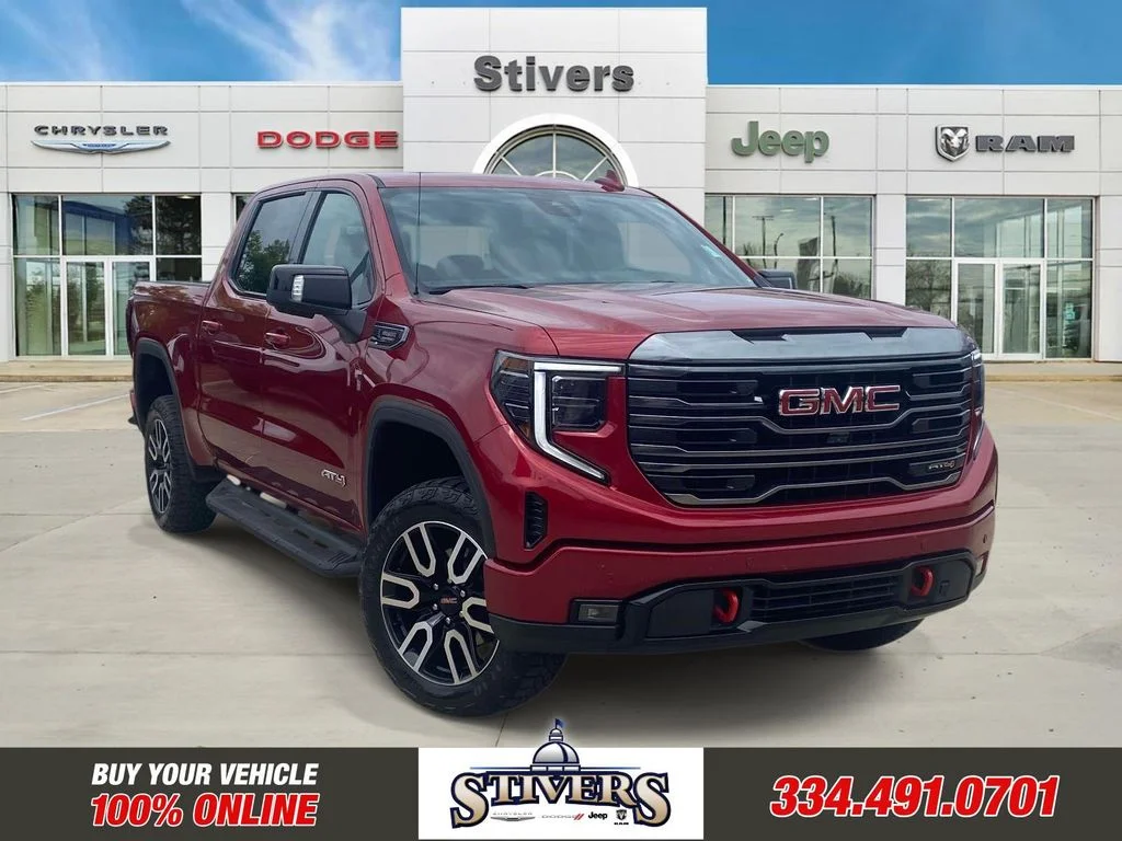 Used 2024 Red GMC AT4 image 1