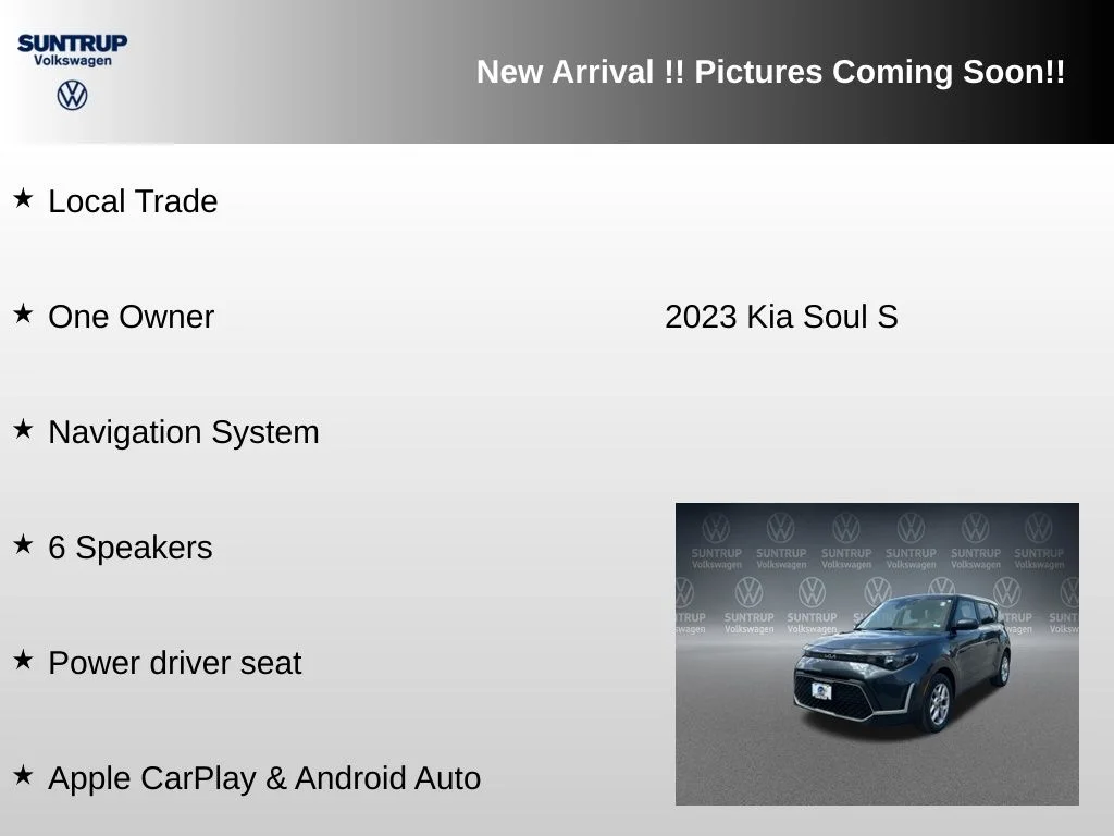 Used 2023 Gray Kia S image 5