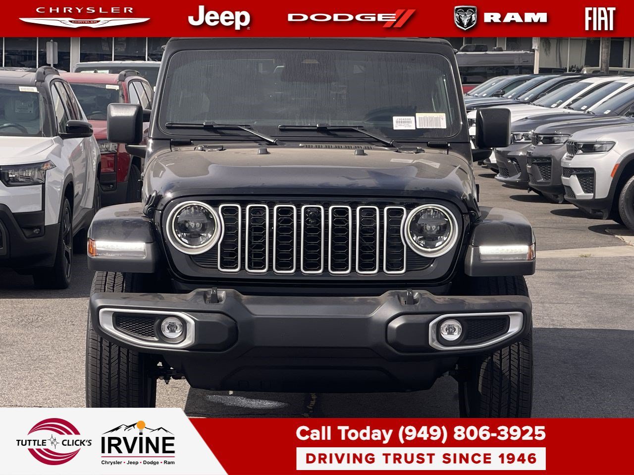 New 2026 Black Clear-Coat Exterior Paint Jeep Sahara image 2