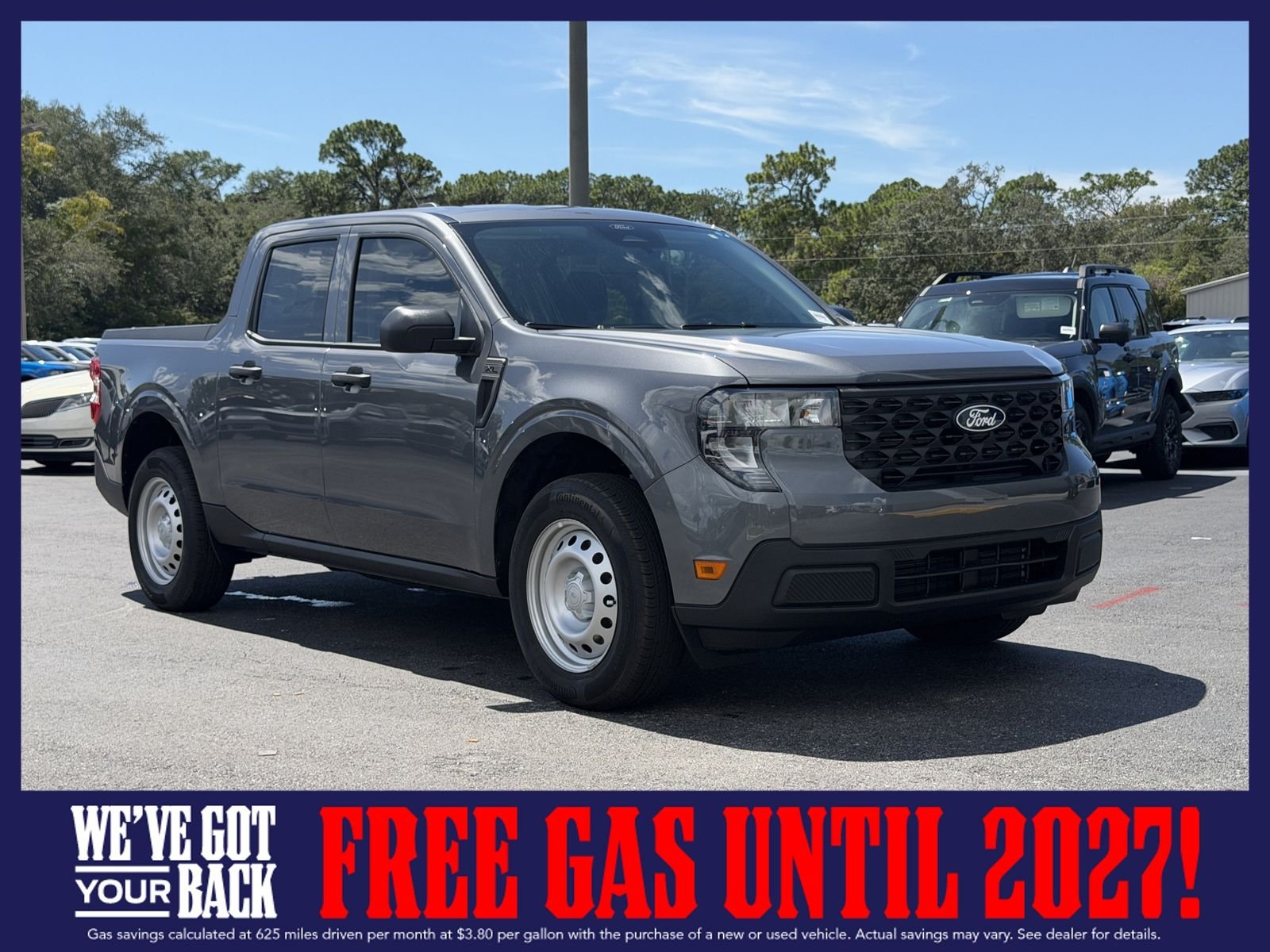 New 2026 Carbonized Gray Metallic Ford XL image 1