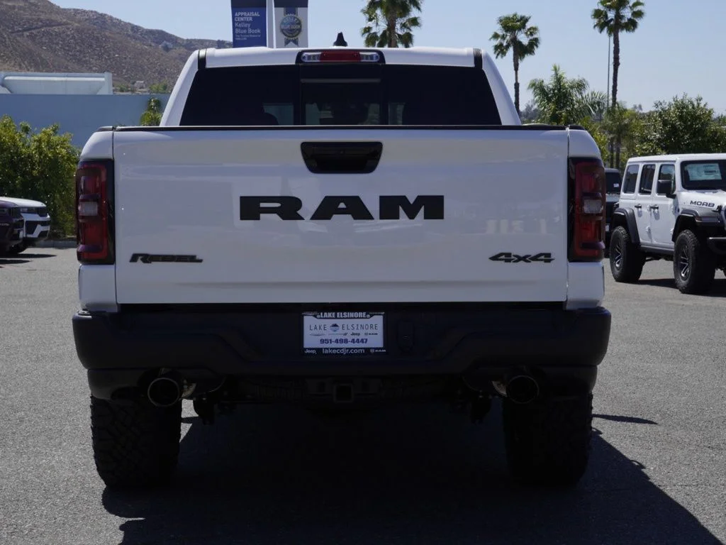 New 2026 Bright White Clear-Coat Exterior Paint RAM Rebel image 5