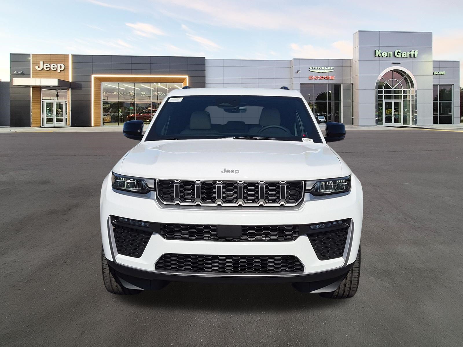 New 2027 Bright White Clear-Coat Paint Jeep Limited Reserve image 10