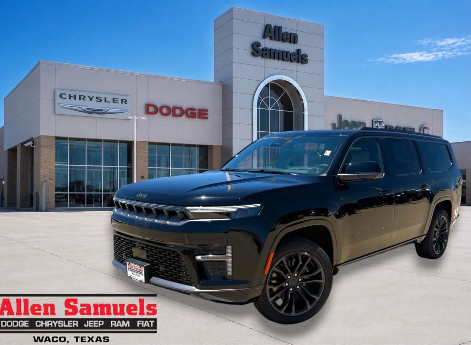 New 2026 Jeep Grand Wagoneer Summit Obsidian With Navigation
