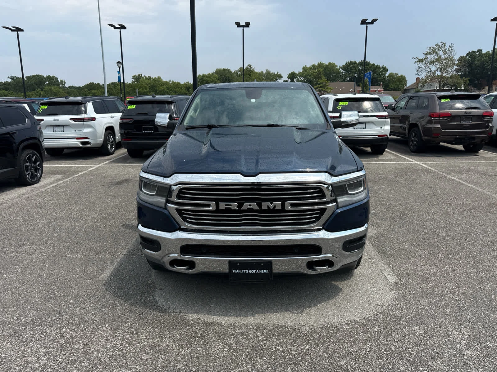 Used 2019 RAM Ram 1500 Pickup Laramie with VIN 1C6SRFDTXKN518572 for sale in Kansas City