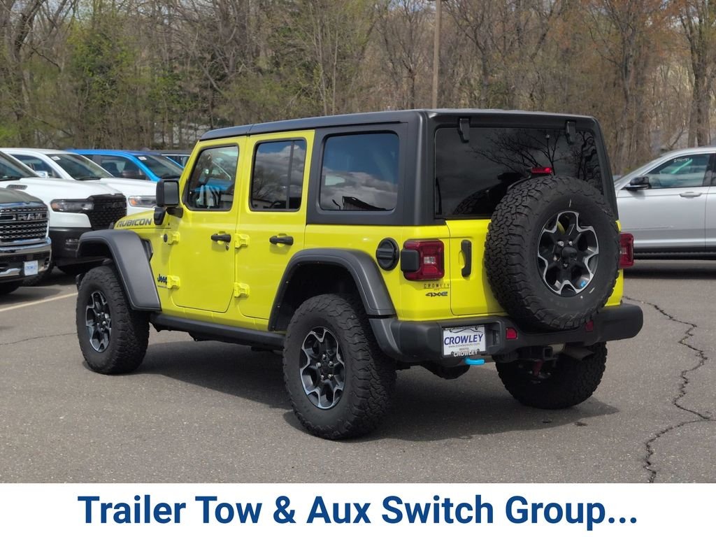 Certified Used 2023 Yellow Jeep Rubicon 4xe image 7
