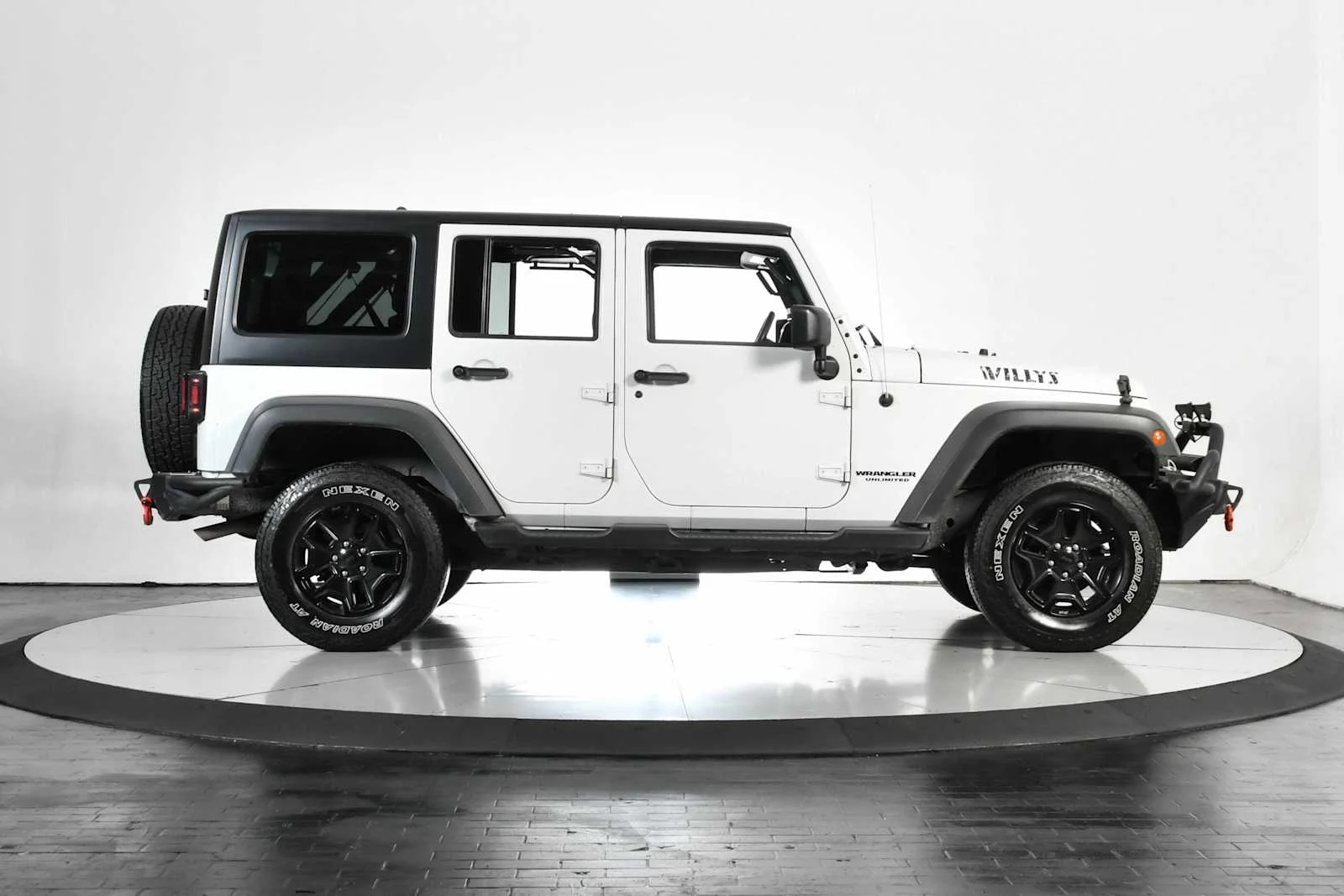 Used 2017 Bright White Clearcoat Jeep Willys Wheeler image 7