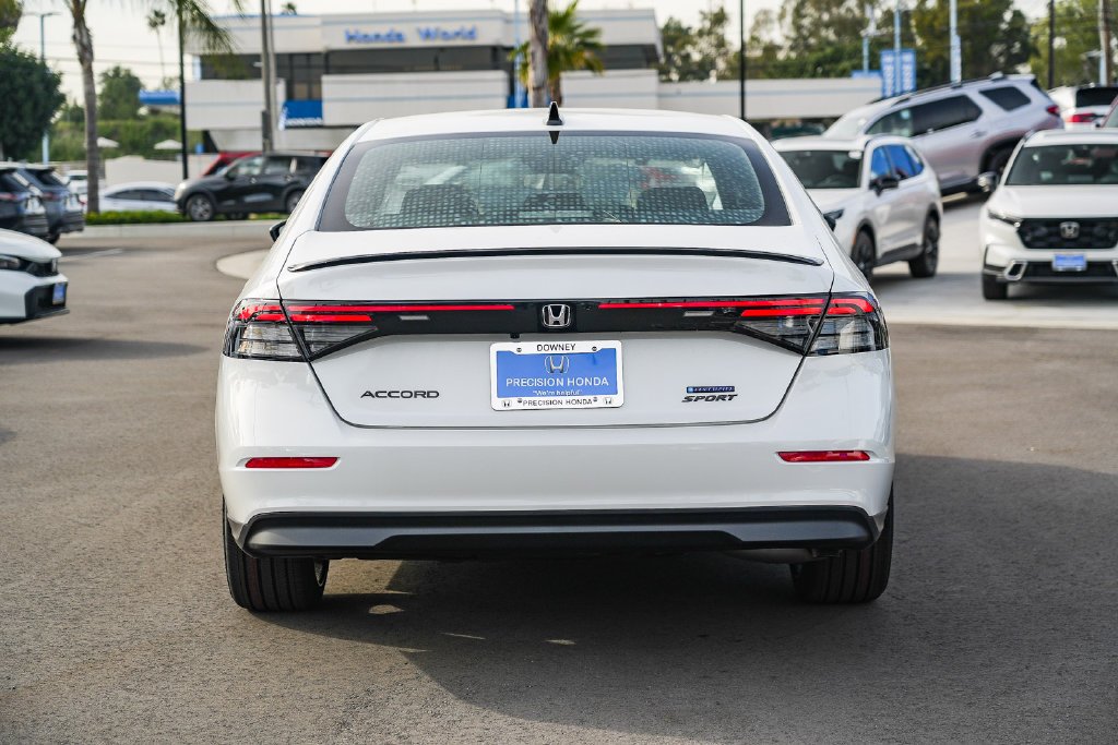 New 2026 Platinum White Pearl Honda Sport image 8