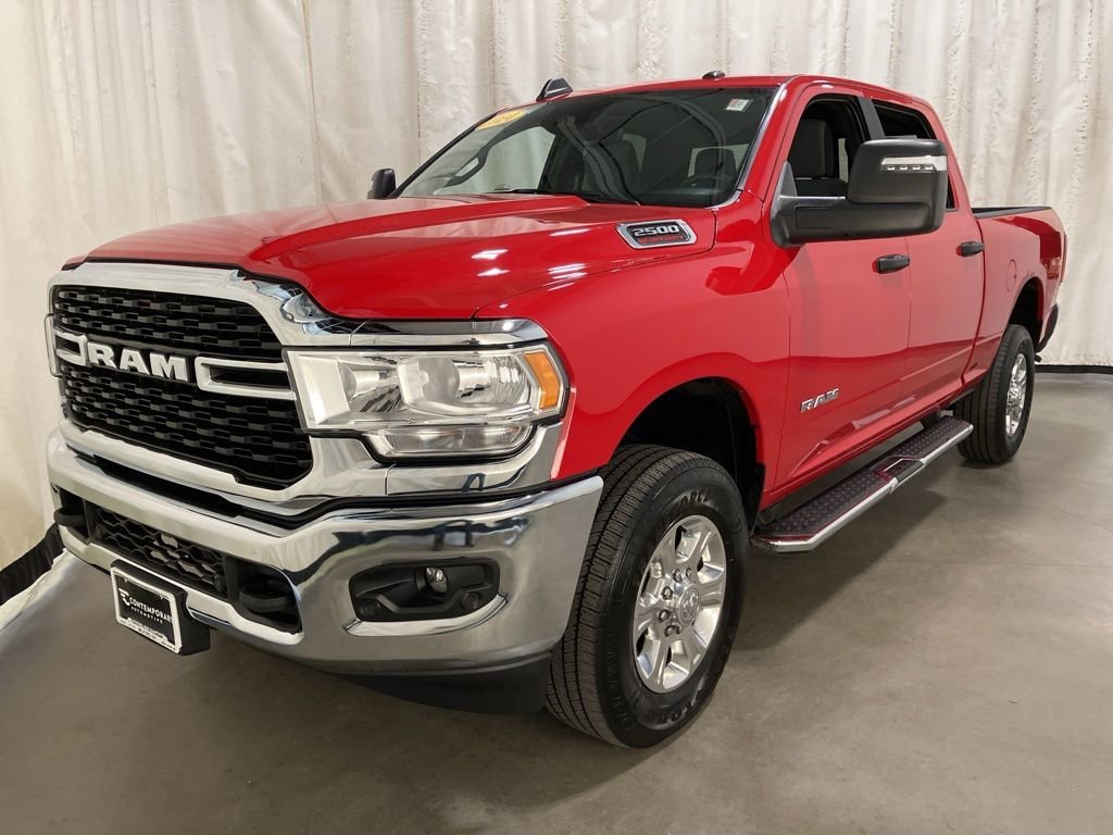 Used 2024 Flame Red Clearcoat Ram Big Horn image 18