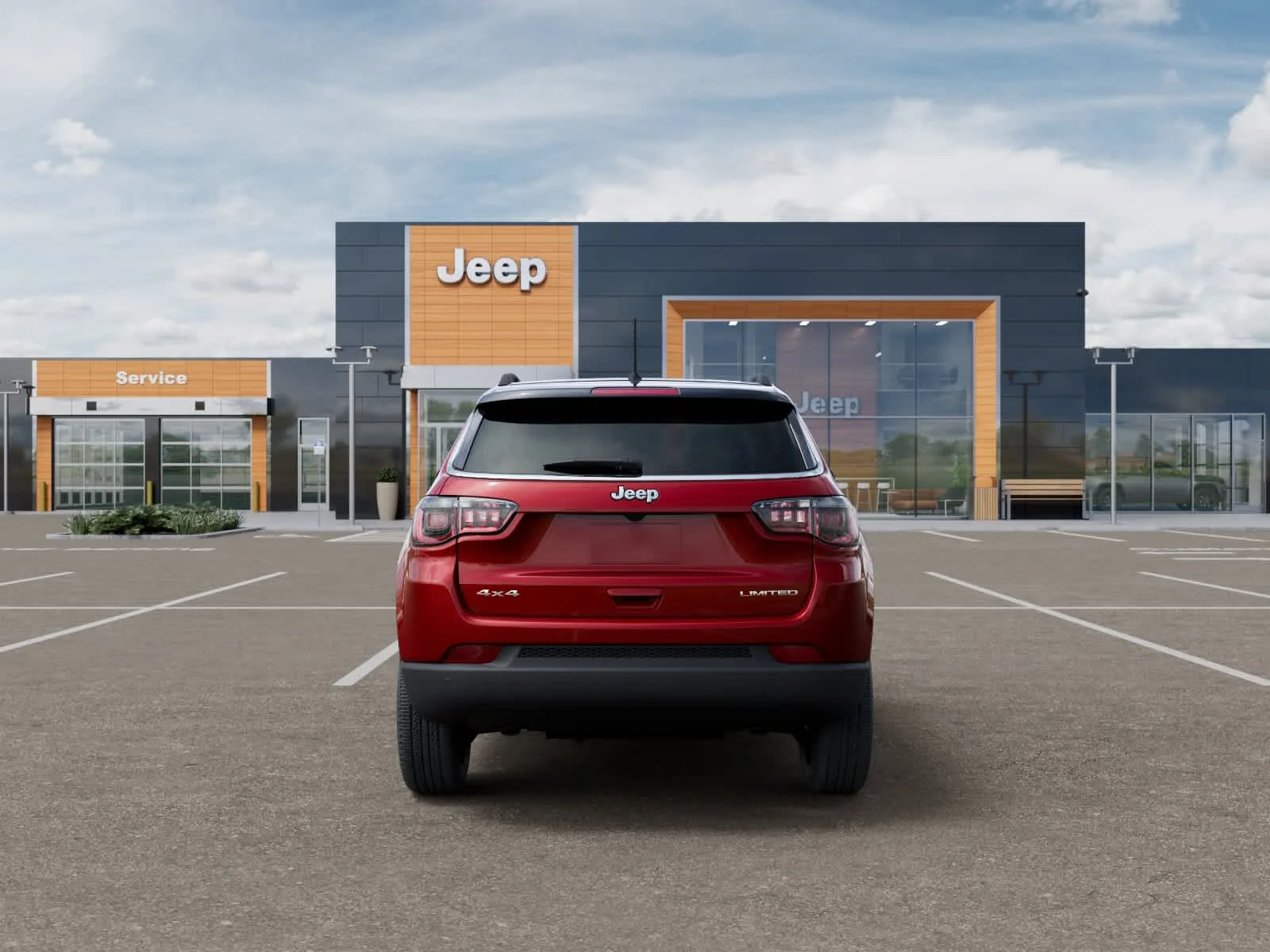 New 2026 Red Hot Pearlcoat Jeep Limited image 7
