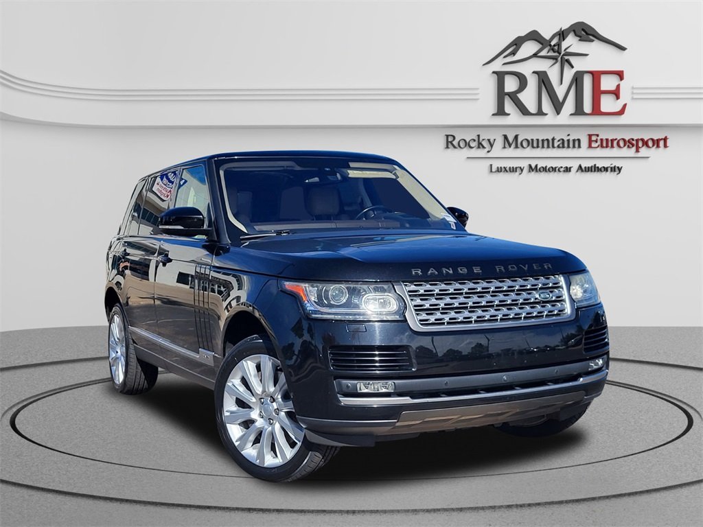 2016 Land Rover Range Rover Supercharged