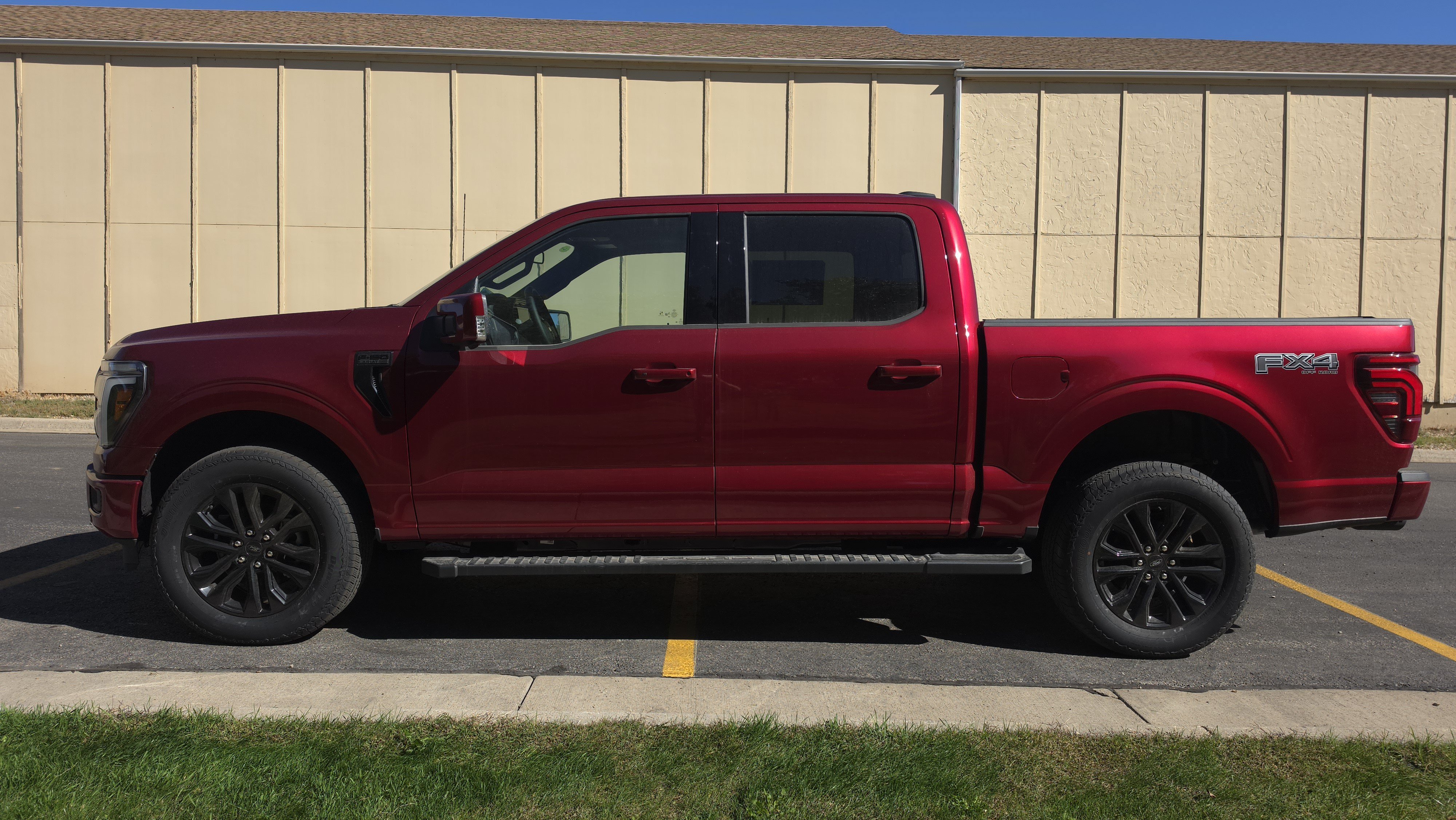 New 2026 Ruby Red Metallic Tinted Clearcoat Ford LARIAT image 2
