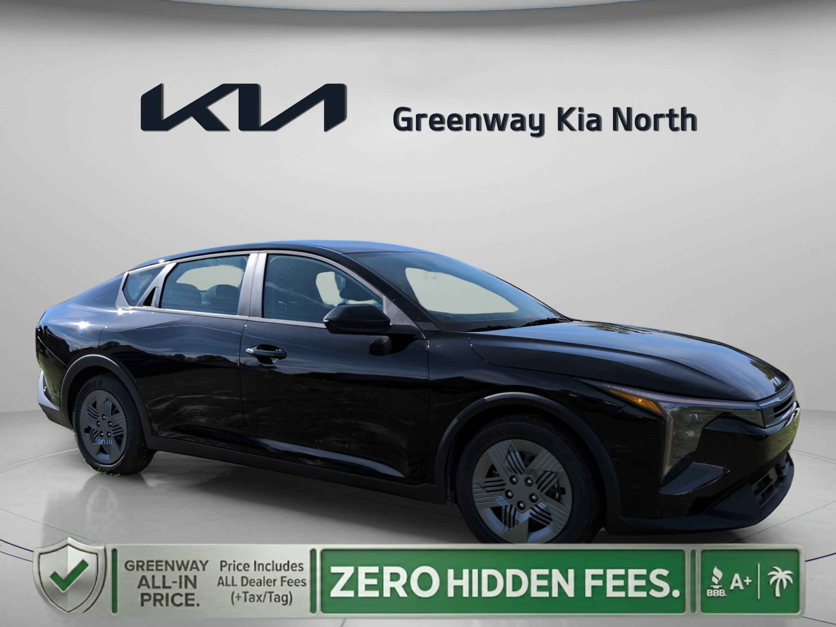 New 2026 Aurora Black Pearl Kia LX image 1
