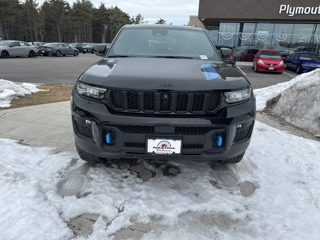 Used 2023 Jeep Grand Cherokee Trailhawk 4xe with VIN 1C4RJYC61P8883850 for sale in Plymouth, MA