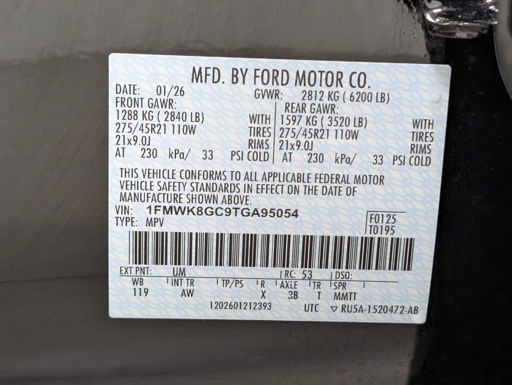New 2026 Agate Black Metallic Ford ST image 26