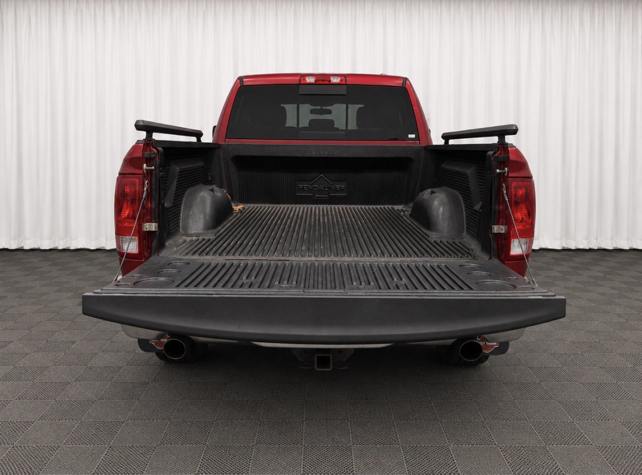 Used 2012 Deep Cherry Red Crystal Pearl Ram Big Horn image 5