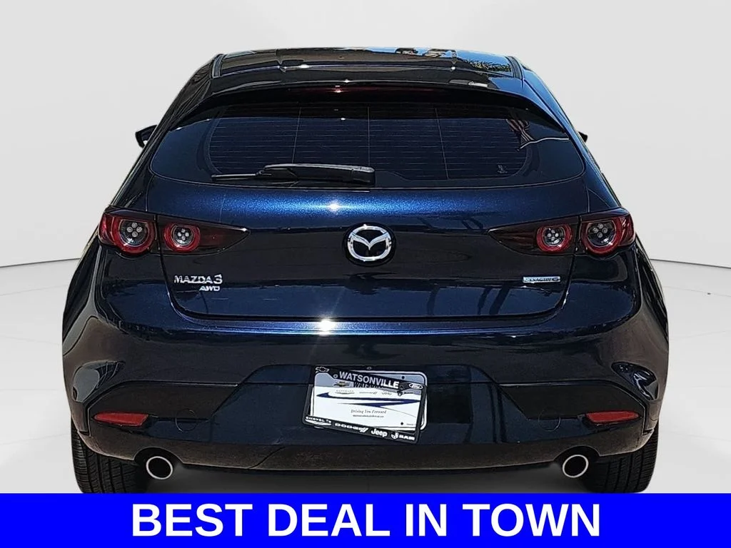 Used 2019 Blue Mazda Base MAZDA3 image 4