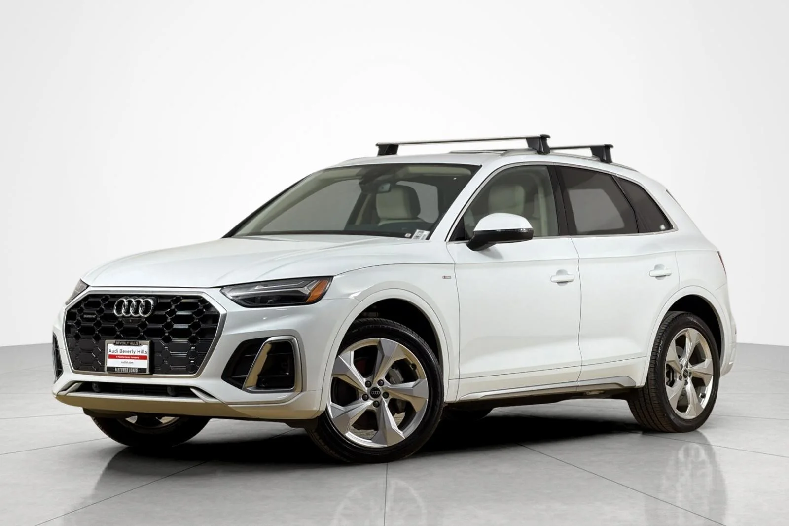 Used 2023 Glacier White Metallic Audi S line Premium Plus 45 TFSI quattro image 1