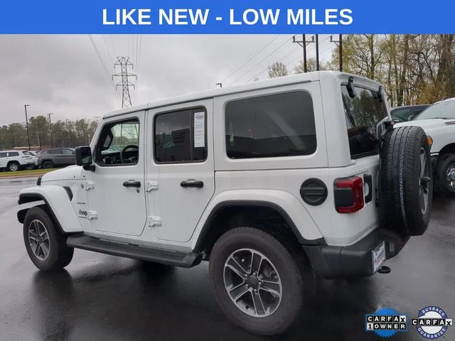 Used 2023 White Jeep Sahara image 6