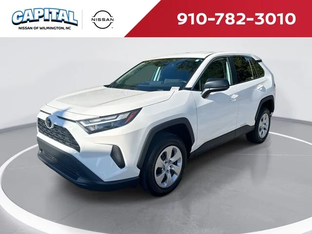 Used 2025 White Toyota LE image 1