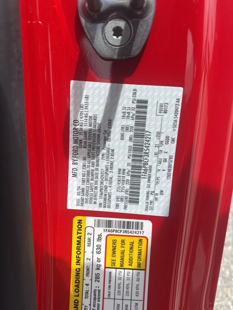 Used 2024 Red Ford GT image 29