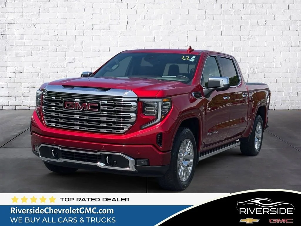 Used 2024 Volcanic Red Tintcoat GMC Denali image 1
