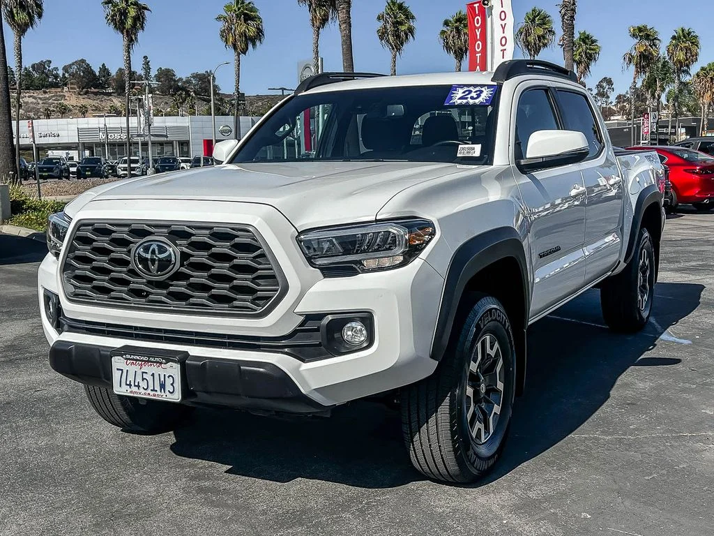 Used 2023 White Toyota TRD Off-Road image 3