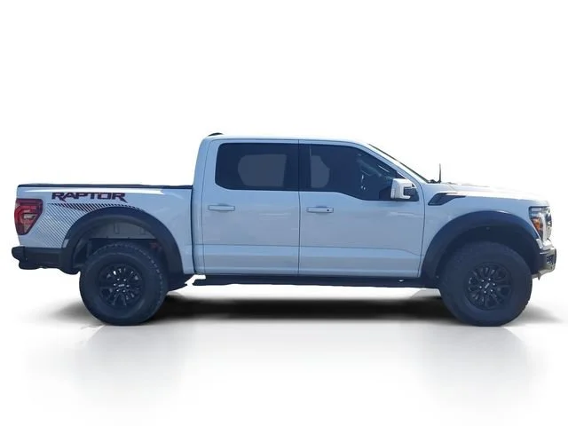 Used 2025 Space White Metallic Ford Raptor image 8
