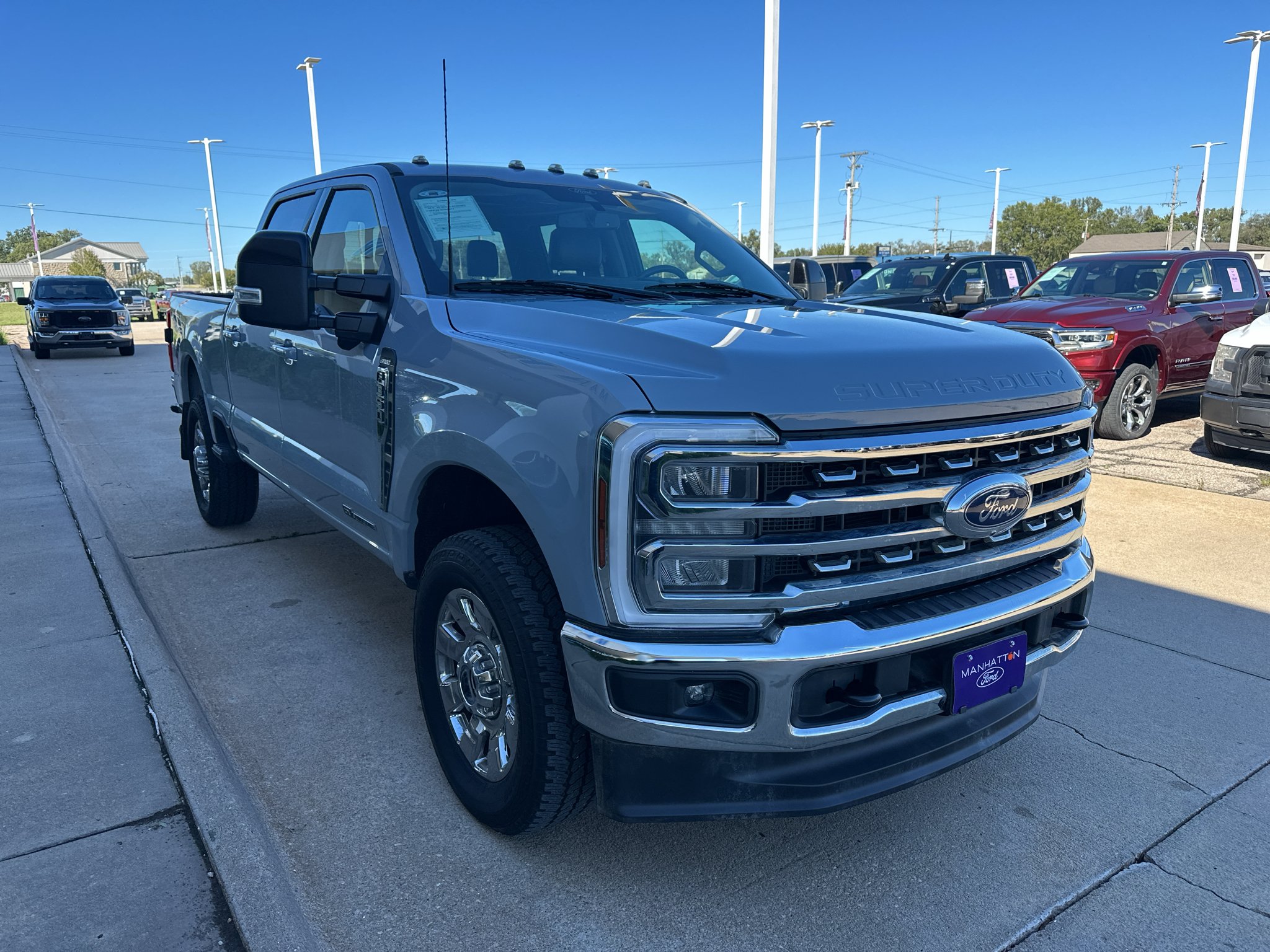 Used 2024 Glacier Gray Ford LARIAT image 9
