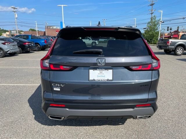 Certified Used 2024 Meteorite Gray Metallic Honda HYBRID AWD SPORT image 6