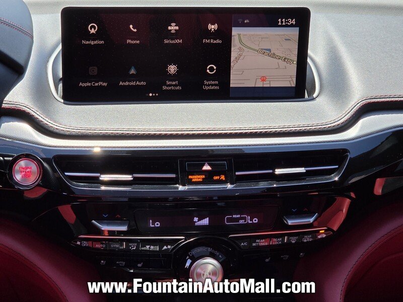 Used 2024 Majestic Black Pearl Acura SH-AWD A-SPEC image 12
