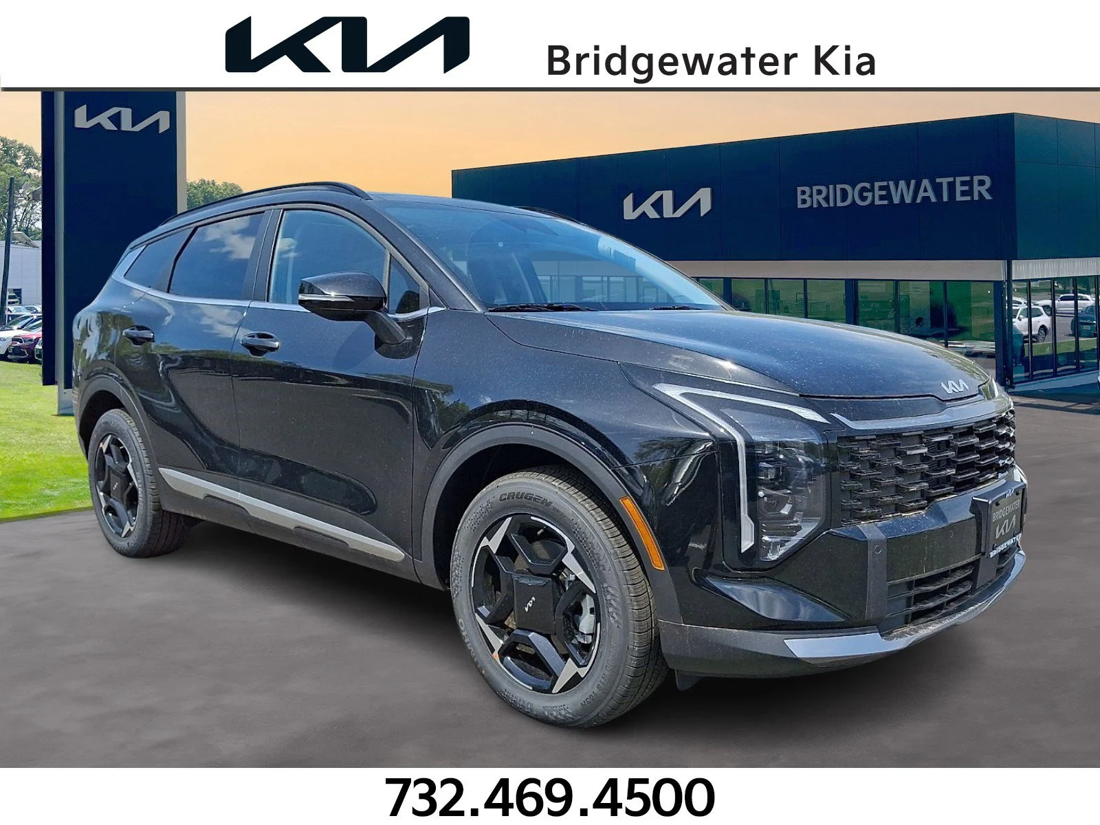 New 2026 Ebony Black Kia EX image 1