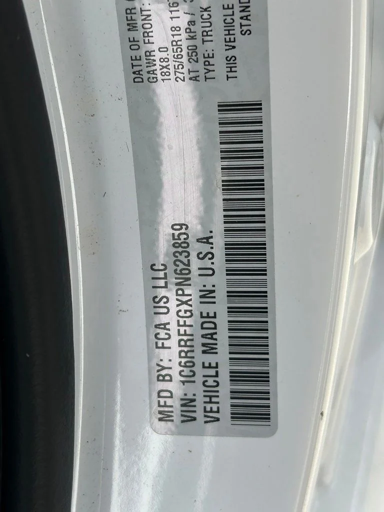 Used 2023 White Ram Big Horn/Lone Star image 15