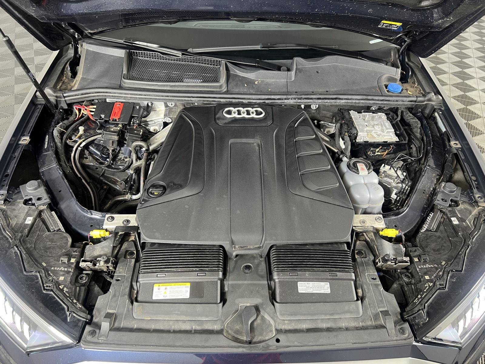 Used 2023 Waitomo Blue Metallic Audi Premium Plus image 31