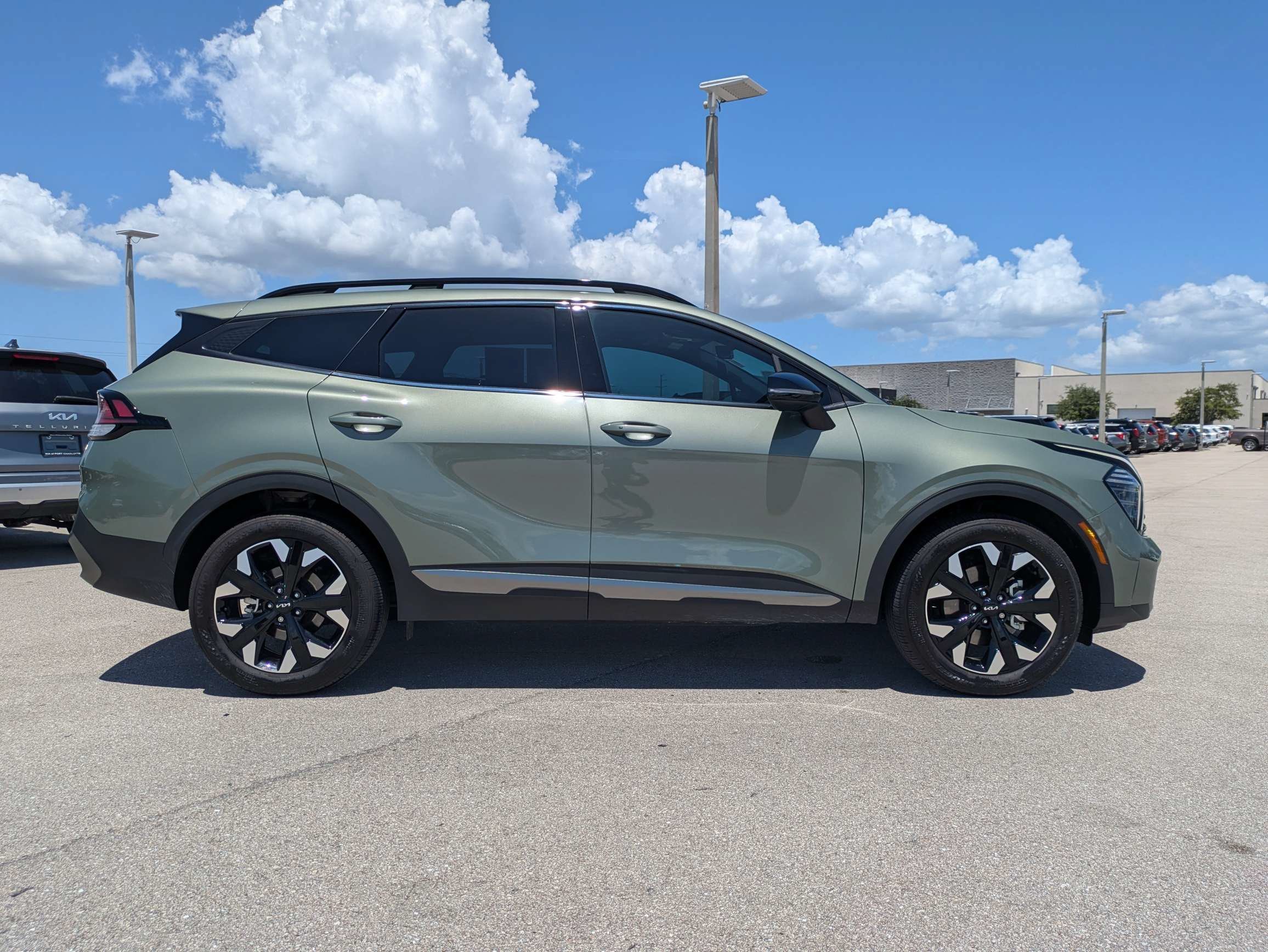 Certified Used 2024 Jungle Green Kia X-Line image 3