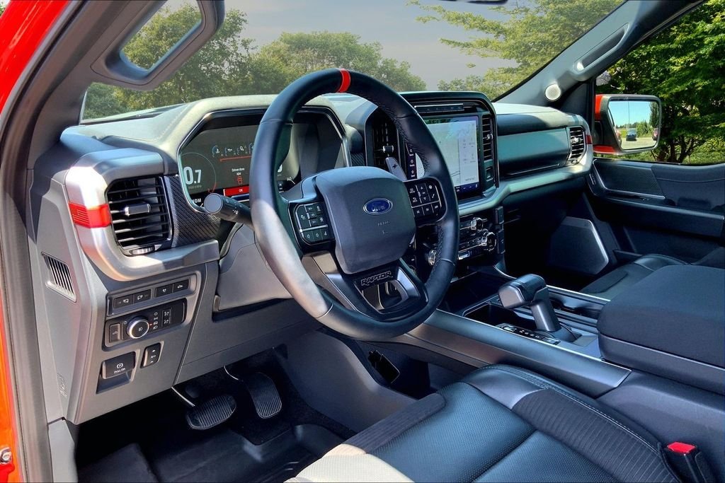 Used 2021 Orange Ford Raptor image 18