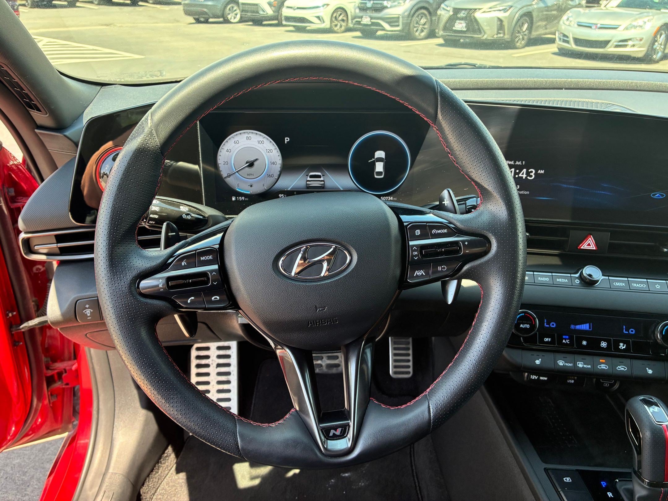 Certified Used 2023 Scarlet Red Pearl Hyundai N Line image 17