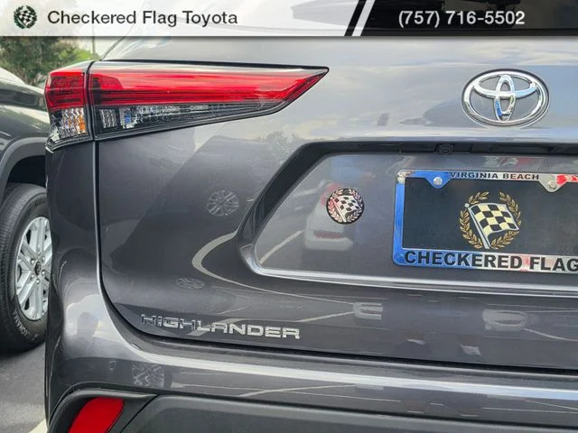 Used 2023 Magnetic Gray Metallic Toyota XLE image 7