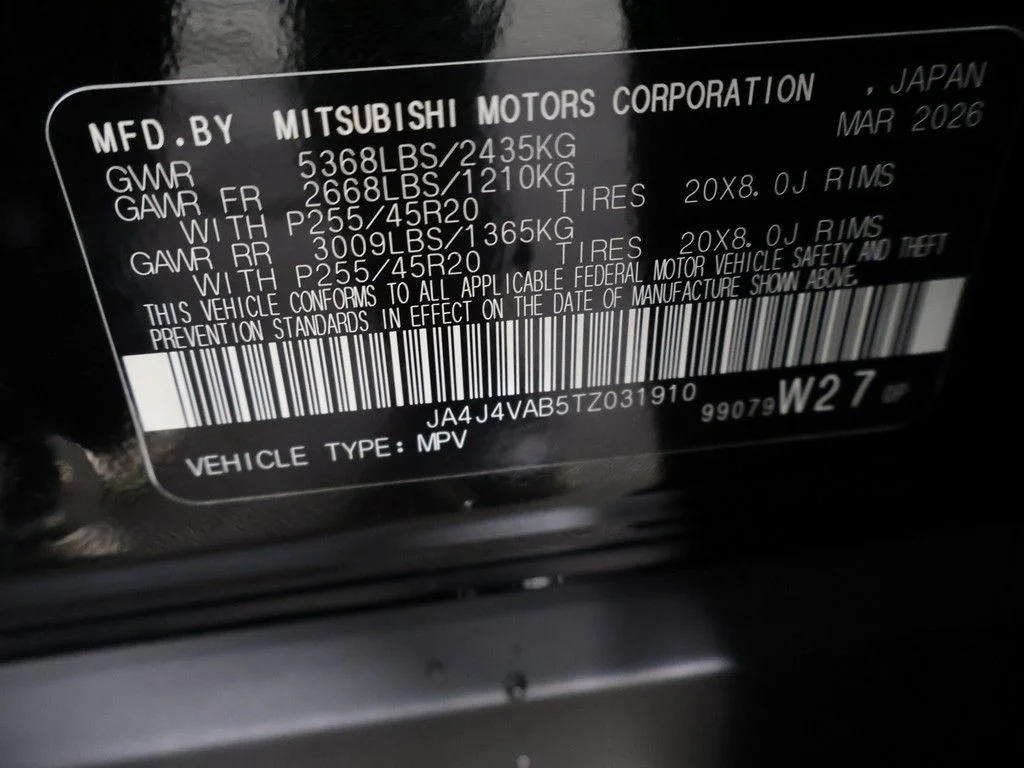 New 2026 Black Mitsubishi SE image 49