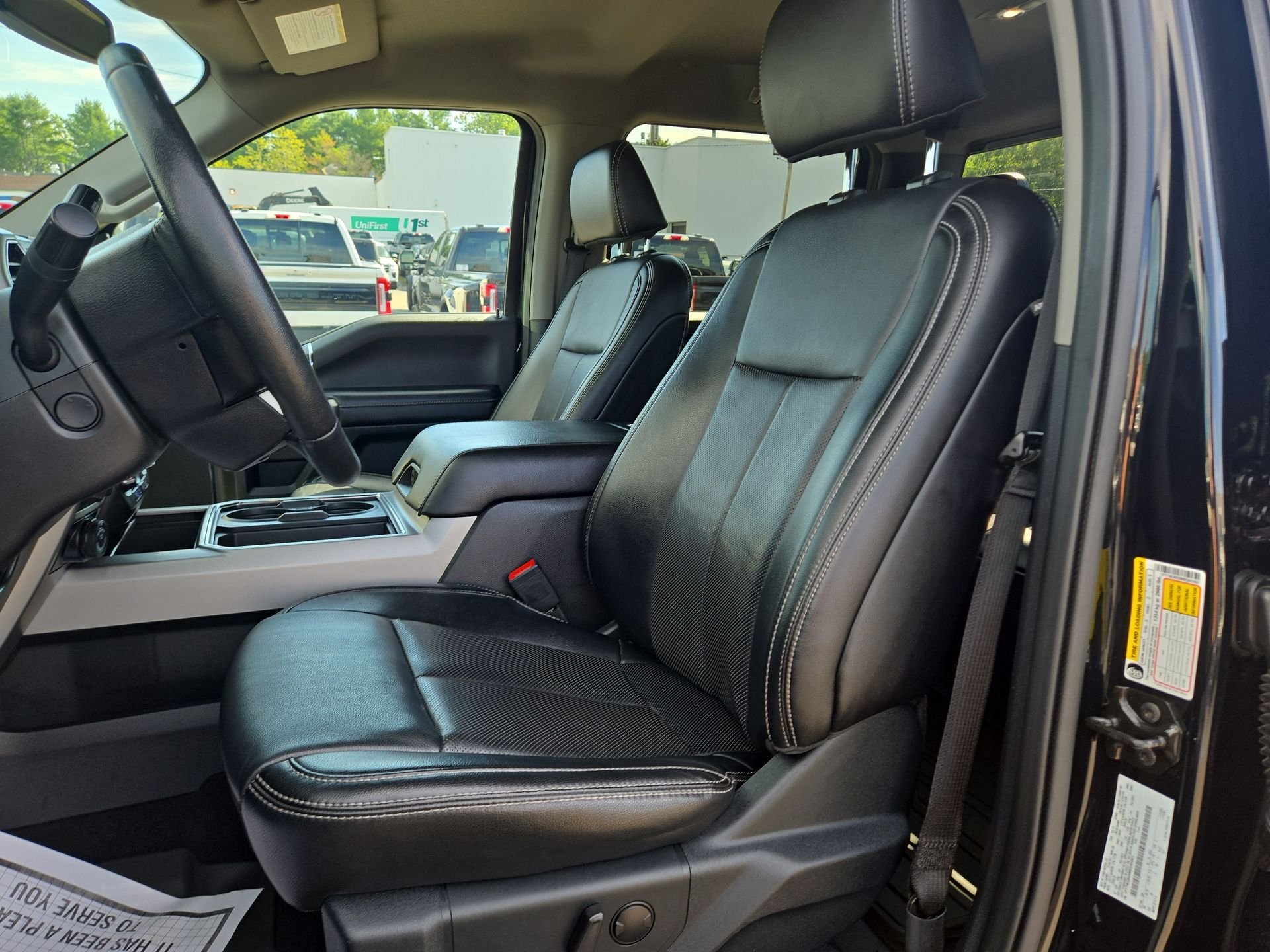 Certified Used 2021 Black Ford Lariat image 6