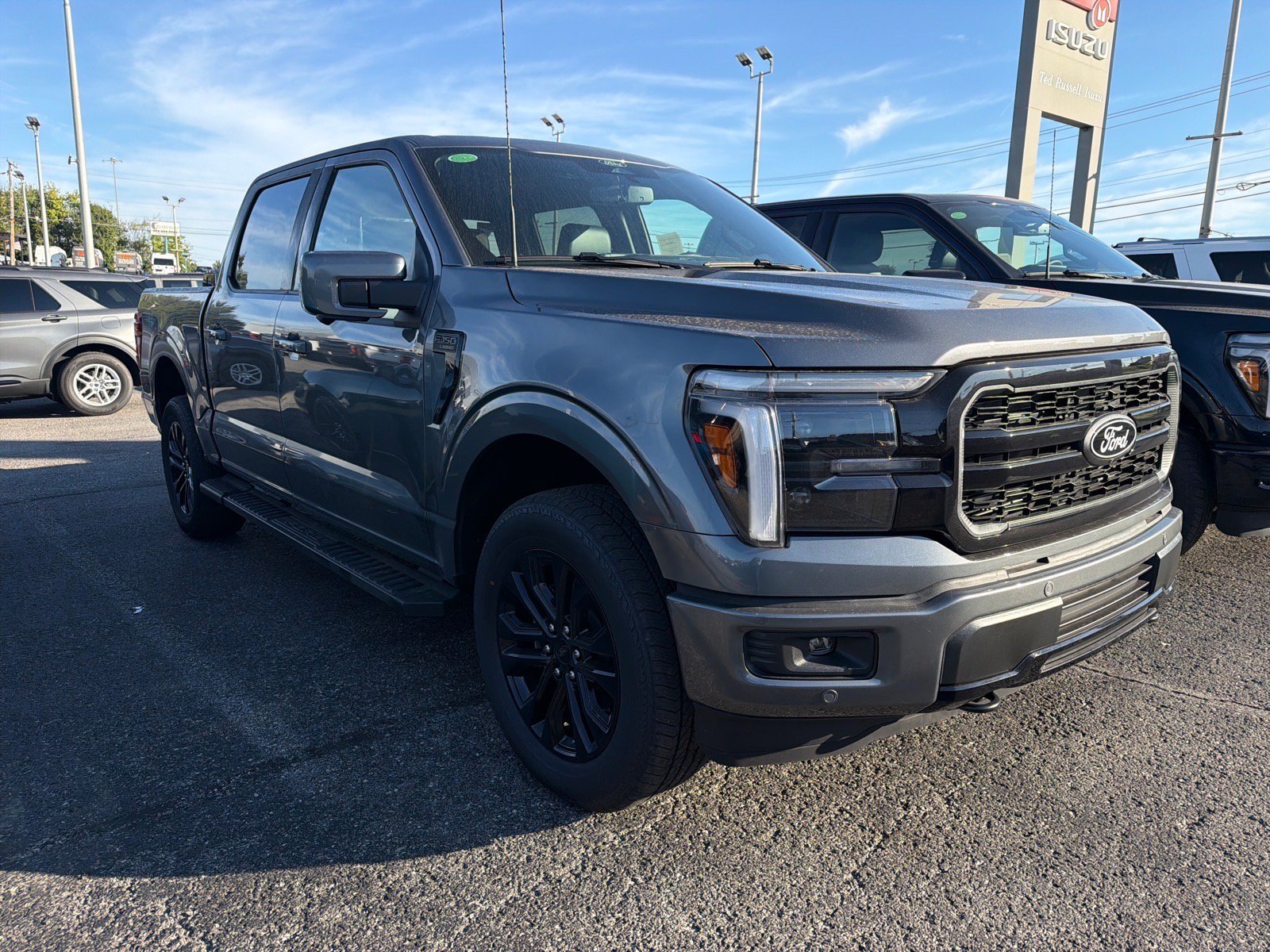 New 2026 Carbonized Gray Metallic Ford Lariat® image 3