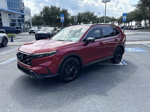 Certified Used 2023 Radiant Red Metallic Honda HYBRID 2WD SPORT image 8