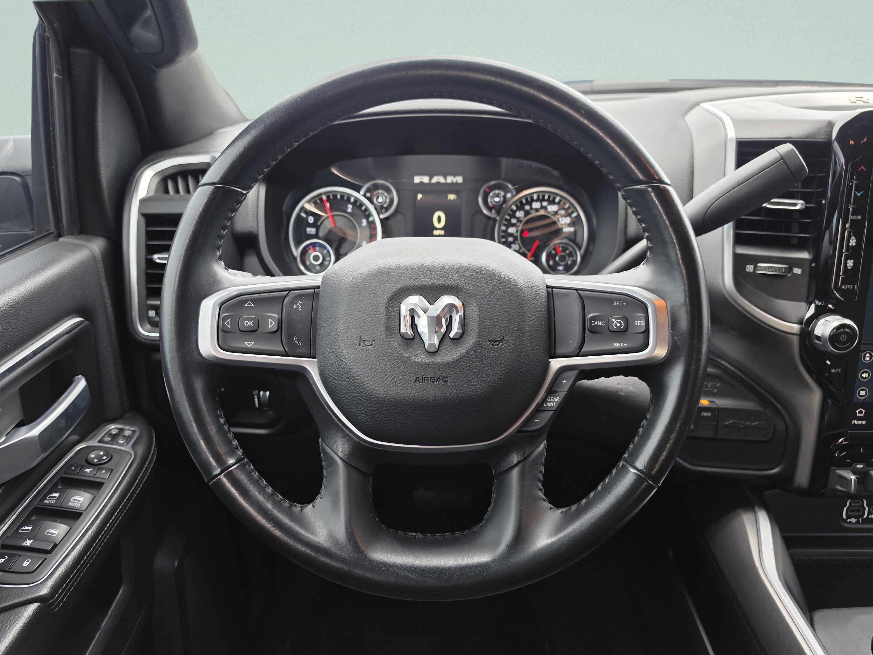 Used 2024 Diamond Black Crystal Pearlcoat Ram Big Horn image 20